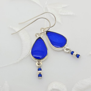 Sterling-Silver-Sapphire-Blue-Drop-Earring-1