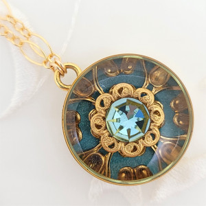 14kt-Gold-Filled-Aquamarine-Kaleidoscope-Pendant-Necklace-1