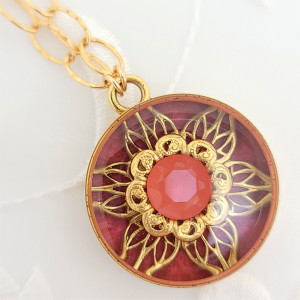 14kt-Gold-Filled-Peach-Kaleidoscope-Pendant-Necklace-1