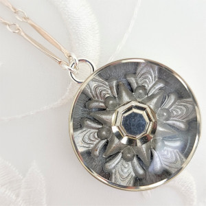 Sterling-Silver-Silver-Kaleidoscope-Pendant-Necklace-1